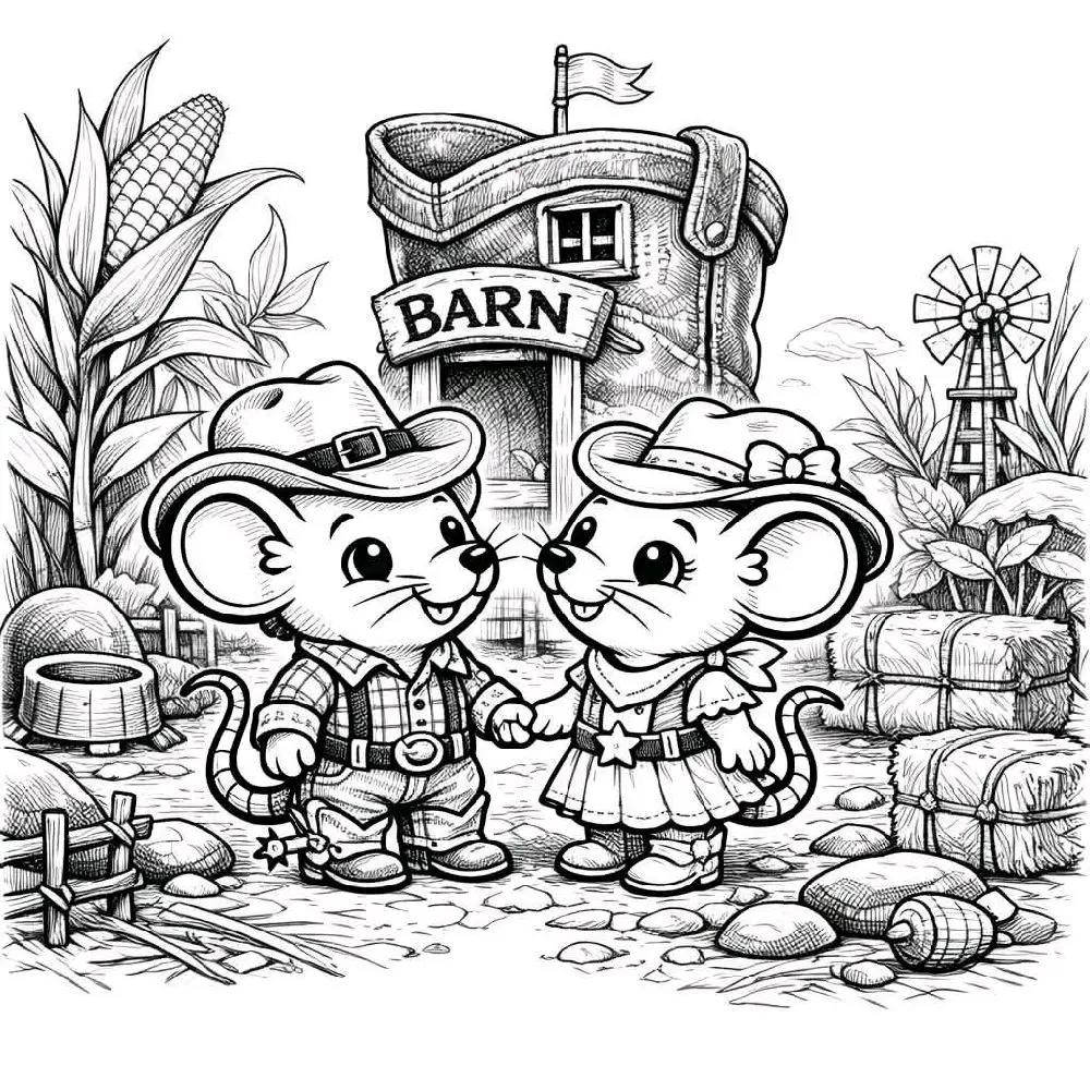 mike and Heather Mouse