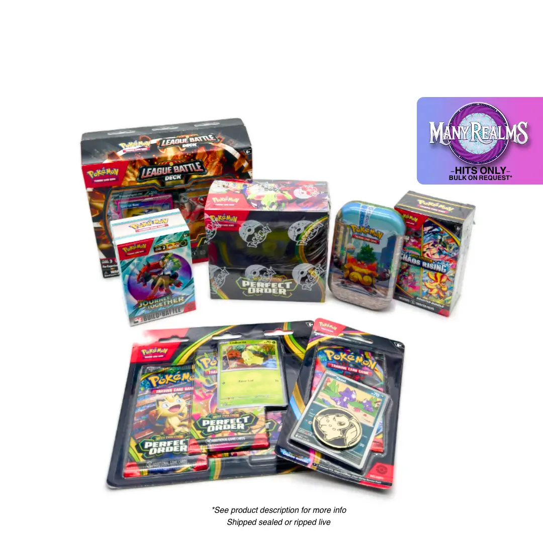 MEGA LIVE Value Bundle - Assorted Pokemon TCG Items