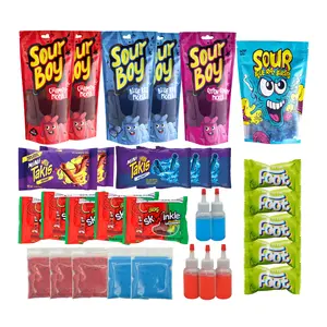 Family 5 Pack Pickle Kit - with Chamoy, Blue Raspberry, and Cotton Candy Pickles