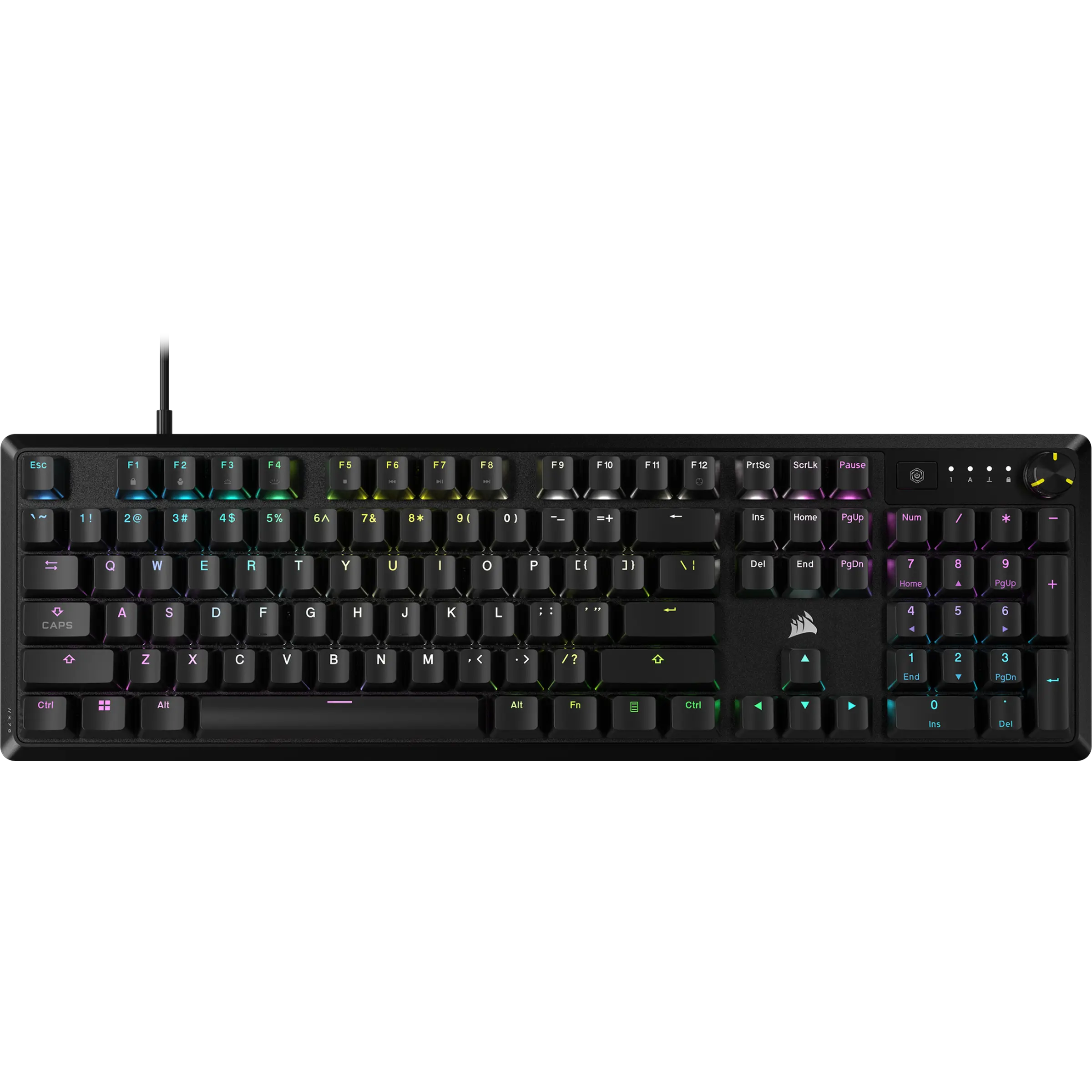 K70 CORE RGB Mechanical Gaming Keyboard — Black K70 CORE RGB Mechanical Gaming Keyboard — Black