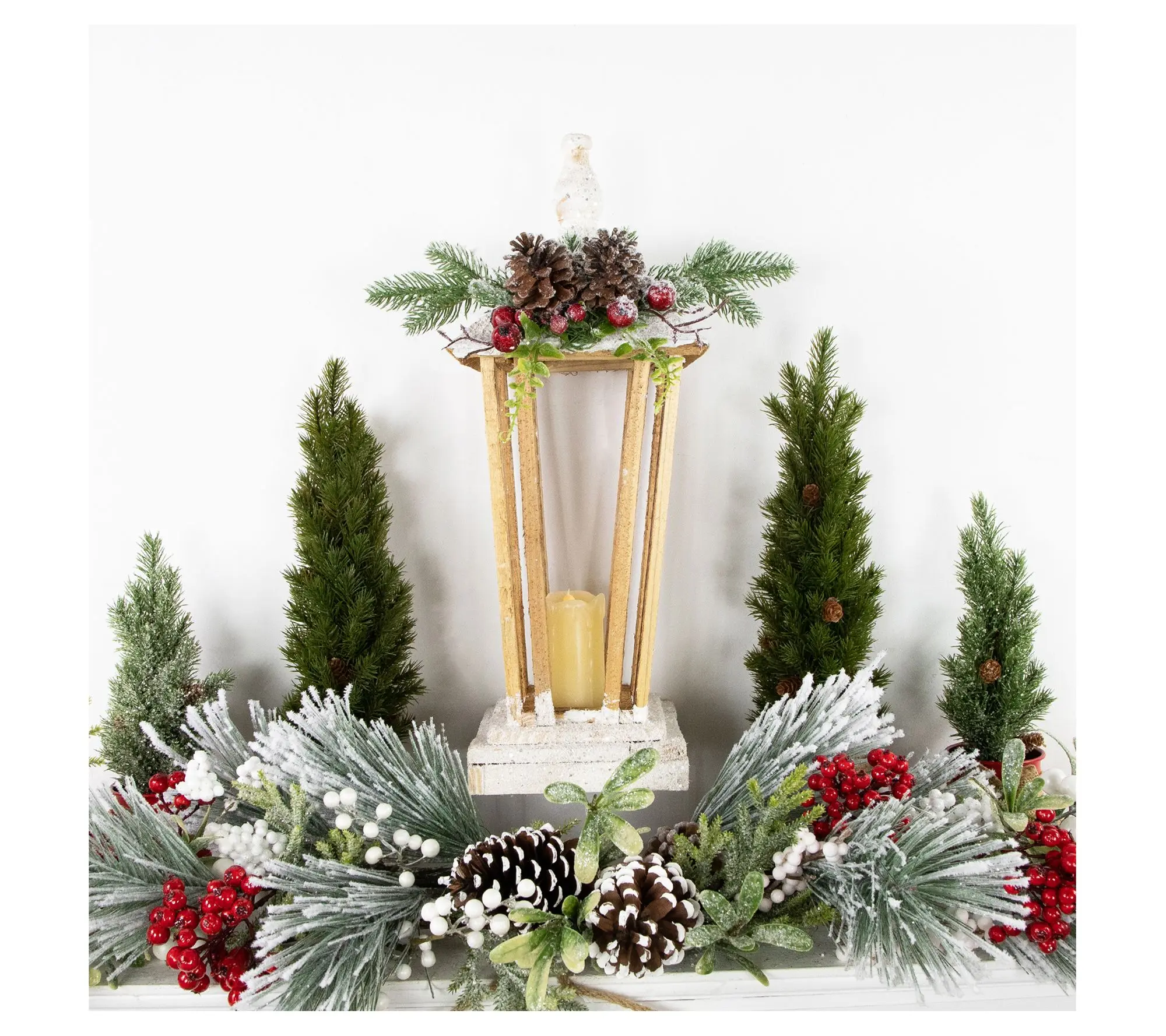 Northlight 18" LED Storm Lantern Christmas Decor Northlight 18" LED Storm Lantern Christmas Decor