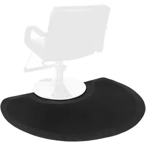 OmySalon 1/2'' Thick Anti Fatigue Mat for Hairstylist Standing 3'x4' Barber Floor Mat Under Salon Chair Hair Cutting Hairdressing Equipment