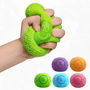 Fuzz Ball Squishy Toy, Soft Fidget Toy for Anxiety Relief, Sensory Squishy Ball – Calming Tactile Grip for Focus & Relaxation