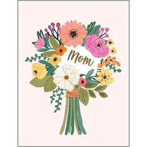 Mother's Day Greeting Card - Mom Bouquet