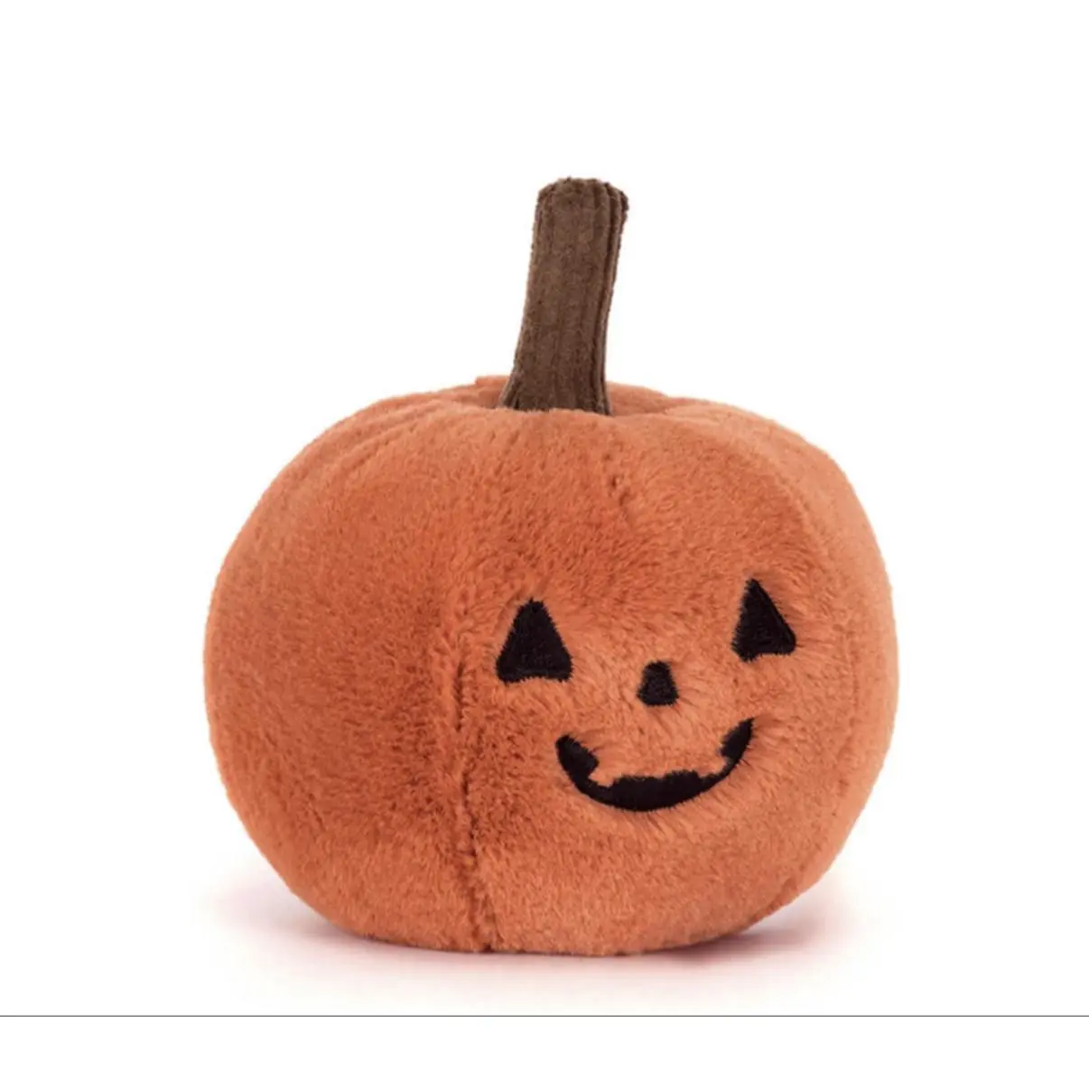 Jellycat Ooky Jack o Lantern Halloween Plush Toy 3.9in x 4.7in x 4.7in Polyester Fibers PE Beans Hard Eye OOK3JOL