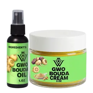 Set 2pcs  grosi bouda cream oil