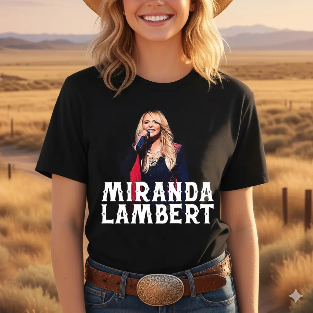 Miranda Lambert Tour 2024 Concert T-Shirt Trendy Graphic T-Shirt Available S–5XL