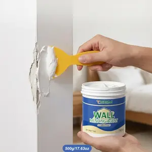 Quick-Dry Wall Crack Filler Kit, Wall Hole Putty, No Mixing Required, Fast Nail Hole Repair, Ultimate Stain Cover, Easy Child Graffiti Coverage