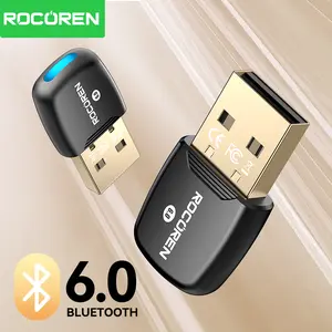 Rocoren AX900M WiFi 6 USB Bluetooth 5.4 Dual-BandWireless Adapter Driver-Free Dongle WiFi 6 Receiver for4 SKI Desktop Laptop Windows 10 11 with Bluetooth 6.0