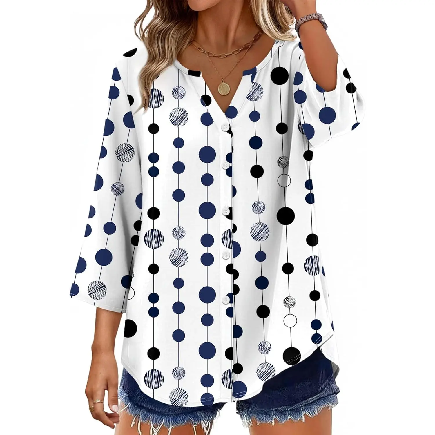 C-polka Dot Print