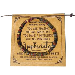 Inspirational Gifts Bracelets for Women Healing Natural Stone Bracelets Get Well Soon Gifts for Women Best Friends Sister Girls Life is Tough But So are You Bracelet with Encouraging Verses