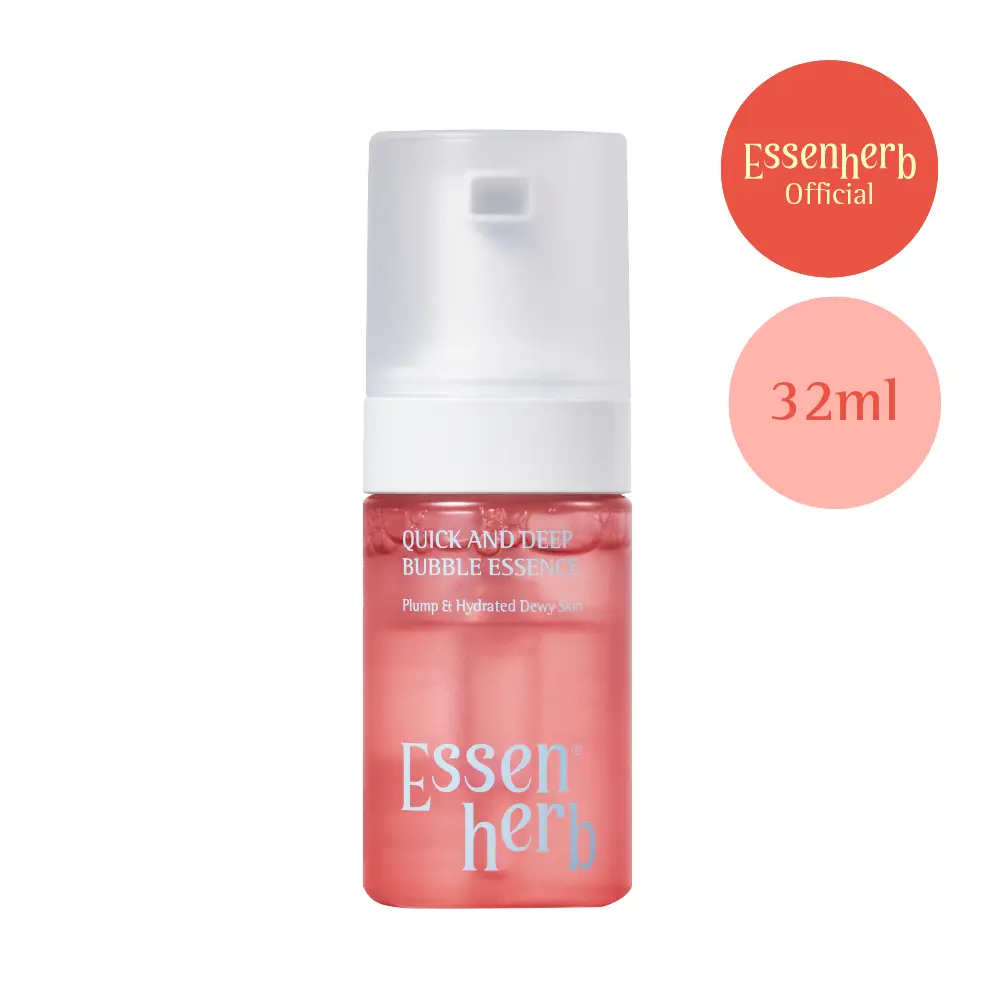 ESSENHERB Quick & Deep Bubble Essence Set | 3-in-1 Bubble Essence_32ml