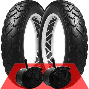 20x4.0 Fat Tire & Tube Set Bike Accessories for E-Bikes - 2 Heavy-Duty Tires, 2 Schrader Inner Tubes - Compatible with Himiway, Rad, Aventon, Ecotric