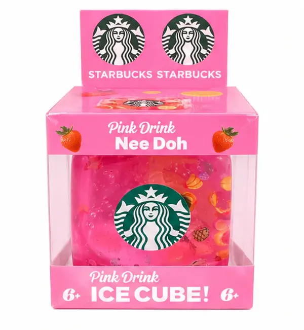 Nice doh Strawberry Starbucks squishy doh toy doh