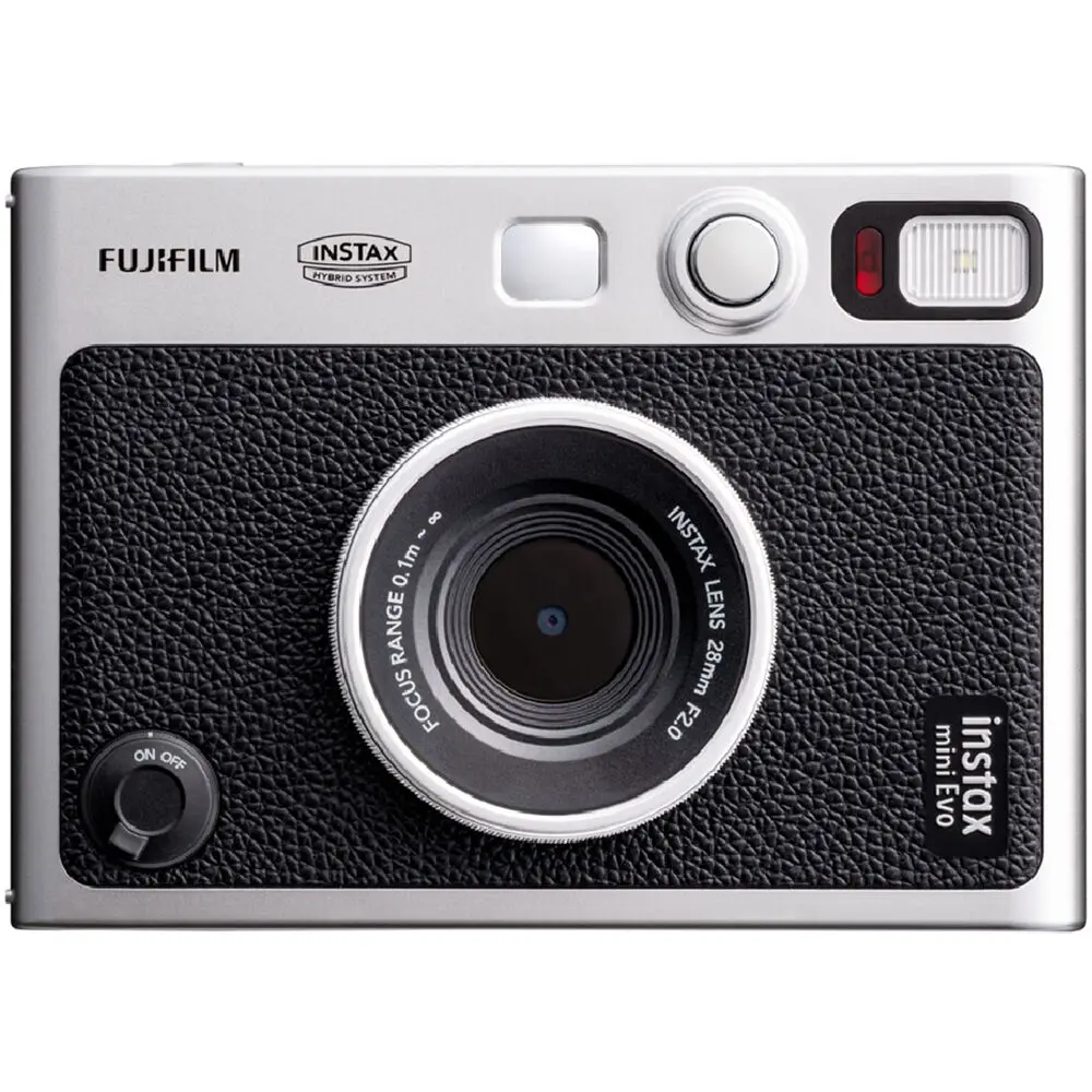 FUJIFILM INSTAX MINI EVO Hybrid Instant Camera - Compact Digital-to-Instant Printing Camera for Casual Shoots