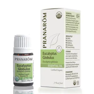 Pranarom Eucalyptus Globulus Essential Oil – Bio | 100% Pure Organic Aromatherapy Oil with Fresh Camphor Aroma