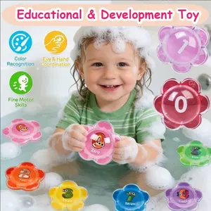Bathtub Numbers Waterproof Floating Alphabet Set, Floating Letters, Water Pool Toy, Swimming Entertainment, Colorful Bathtub Learning Development Game for Kids