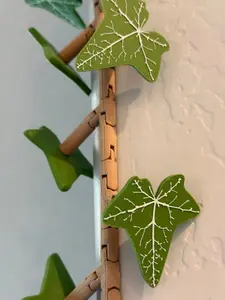 3D Printed Ivy Refrigerator Magnet – Unique Plant-Inspired Home Decor, Decorative Fridge Magnet Magnetic Set