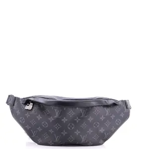 Pre-owned Louis Vuitton material Belt Bags Discovery Bumbag Monogram Eclipse Canvas by Rebag