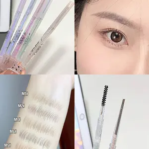 Flortte Floria Eyebrow Pen Extremely Thin Head Eyebrow Powder Female Lasting Colorless Floria Student