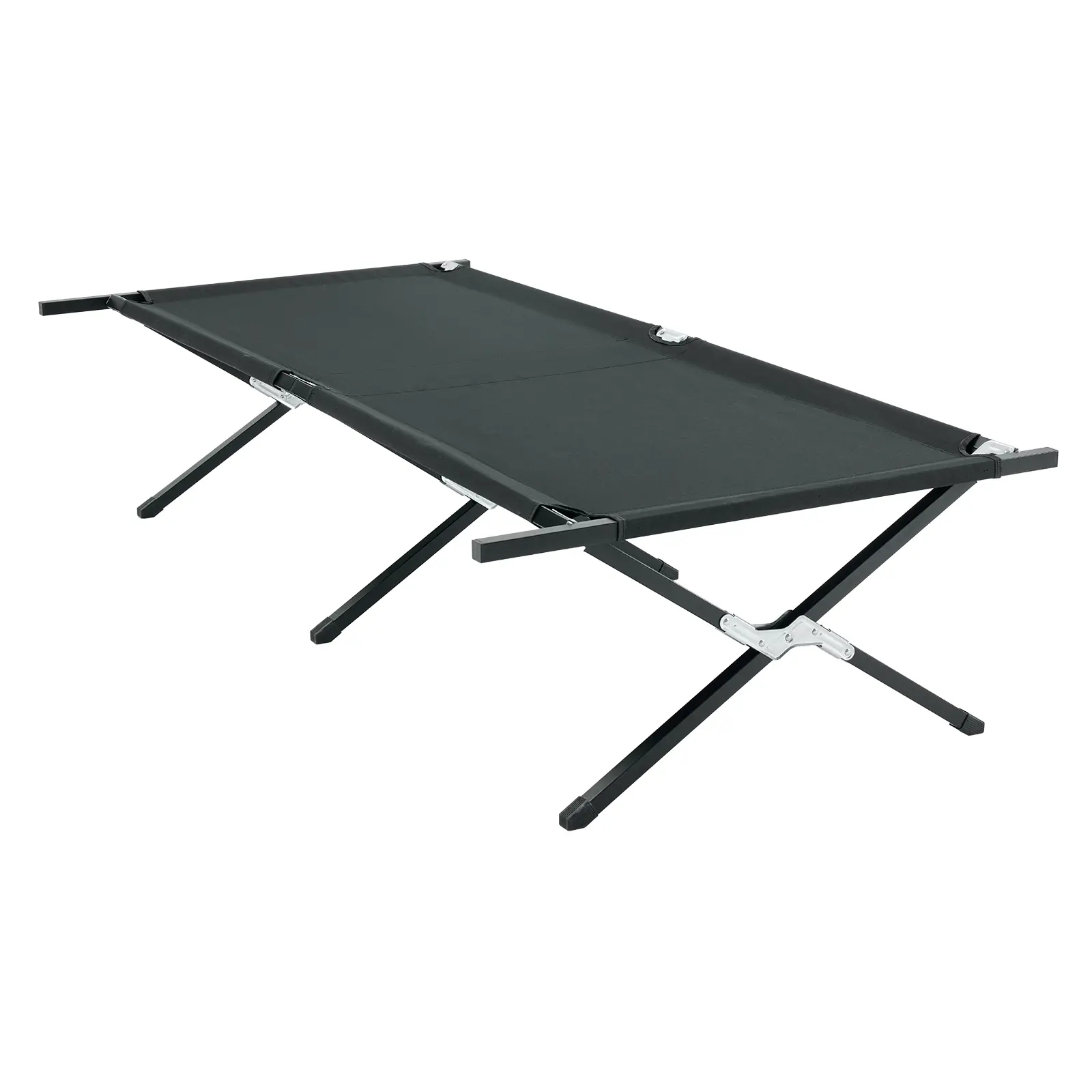 Large Folding Cot with Easy Setup & Takedown, Supports Adults up to 300lbs, Great for Camping, Lounging, Elevated Sleeping, Guests, & More
