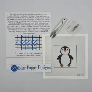 Penguin Needlepoint Kit