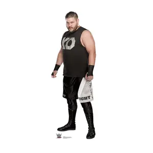 Advanced Graphics 2068 WWE Kevin Owens Cardboard Cutout - 72x26 in, Room Decor, Gift for Wrestling Fans