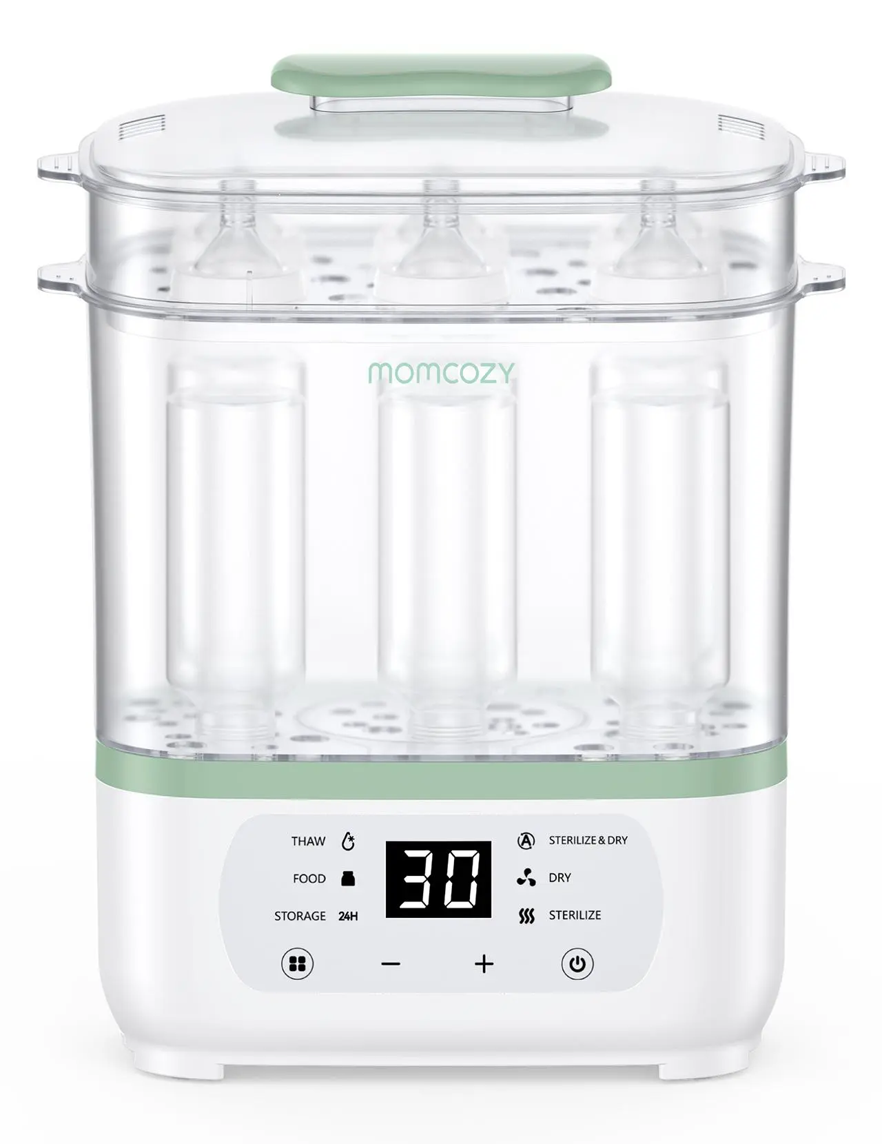 Momcozy Bottle Sterilizer and Dryer, 8-in-1 Electric Steam Baby Bottle Sterilizer for Baby Bottles, Baby stuffs