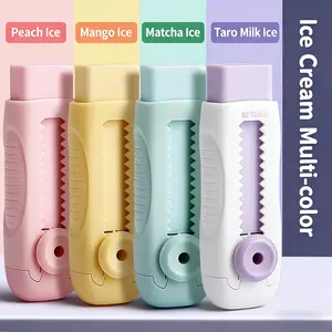 MG Push Eraser 3-Pack for Kids, Clean Push-Pull Pencil Erasers for Art, Drawing, Exams, School Supplies for Students