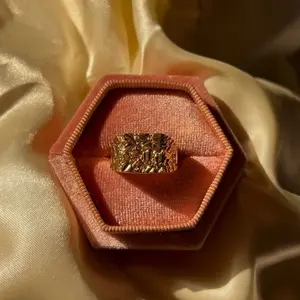 Nugget Square Unisex Ring