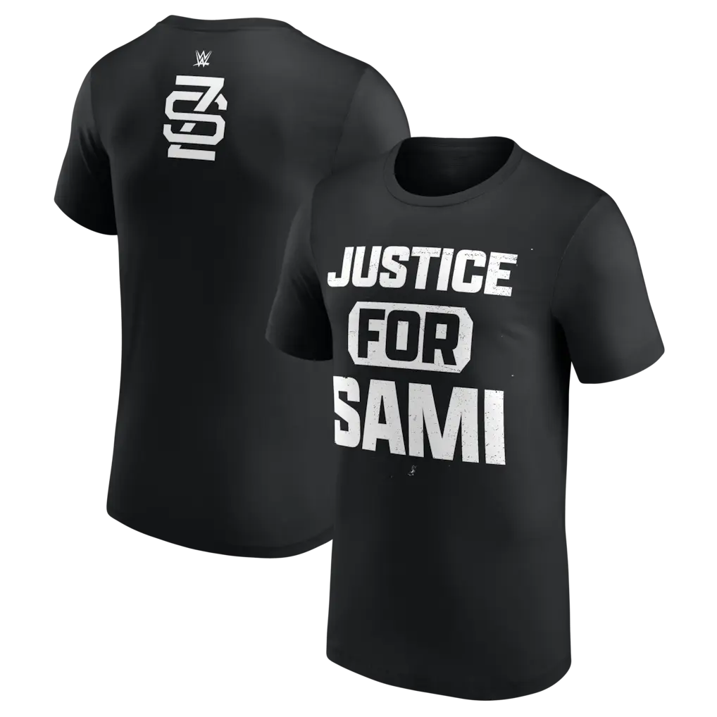 [WWE] Sami Zayn Justice For Sami T-Shirt , Retro WWE Graphics Tee, Wrestling Shirt, Gift For Fan , For Men And Women