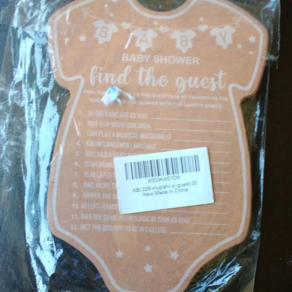 baby shower game find the guest baby shower game find the guest