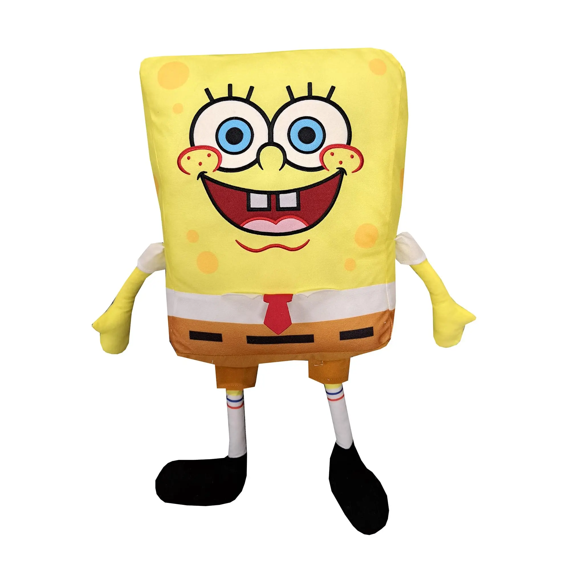 SpongeBob SquarePants 22-in Soft Huggable Cuddly Doll Gift, Funny Stuffed Animal, Soft Furry Collectible, Open Mouth Design Stuffed Animal Gift