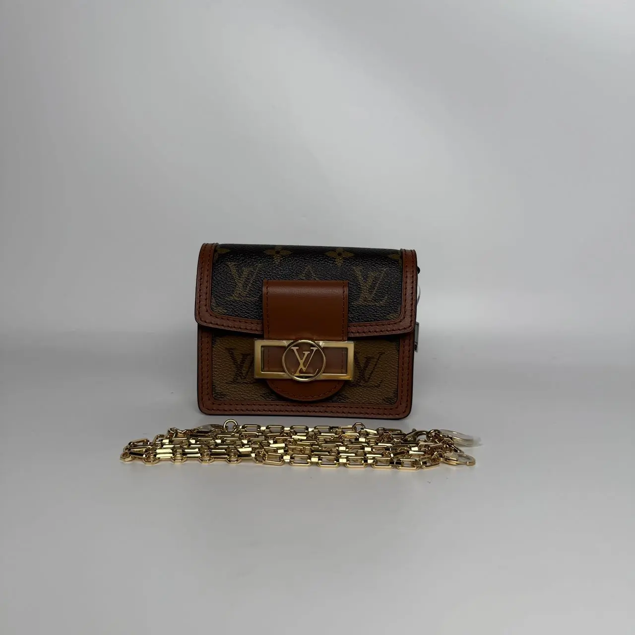 Pre-owned Louis Vuitton canvas Shoulder Bags LV Dauphine super MINI Bag【The Vault】