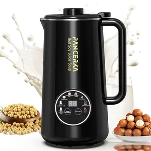 PANCERKA 8-in-1 Fully Automatic Nut Milk Maker, Blender, Smoothie Maker, Delayed Start, Keep Warm, Juicing, Self-Cleaning, and Boiling Functions. It's Suitable for Making Soy Milk, Nut Milk, Oatmeal, Plant-Based Milk, and Non-Dairy Beverages