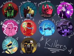 Forsaken Button Pins - Forsaken Roblox Buttons (Killers & Survivors) – Cool Backpack Accessories for Gamers, Perfect for Fans of Forsaken Survivors, Roblox Collectibles, and Unique Pin Flair, Pins For Backpack, Backpack Accessories!