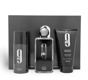 Afnan 9PM Eau De Parfum 100ml, Deodorant Spray 250ml & Shower Gel 200ml Gift Set Afnan 9PM Eau De Parfum 100ml, Deodorant Spray 250ml & Shower Gel 200ml Gift Set