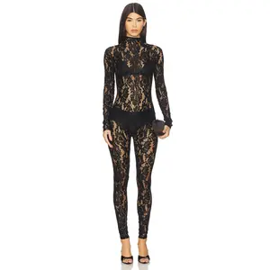 Nookie Lennox Catsuit in Black
