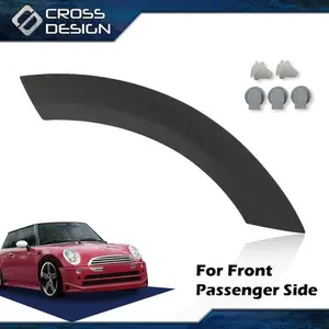 CROSSDESIGN Wheel Fender Arch Cover Trim Fit For Mini Cooper 2002-08 Front Upper Right Side