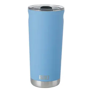 Built Torrent Double Wall Stainless Steel Insulated Tumbler 20 fl oz BPA Free Sky Blue Water Bottle