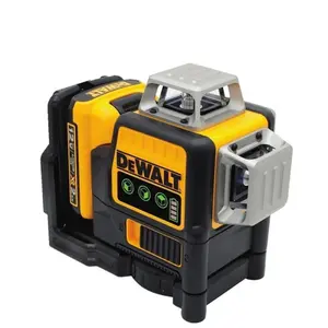 DW DW089LG 12-Volt 3 x 360° Green Line Laser (Laser + battery + charger)