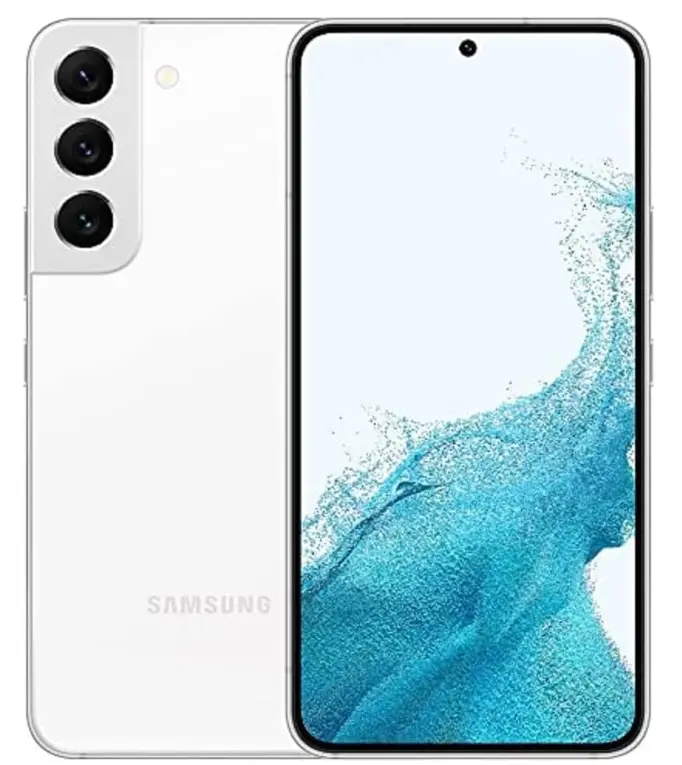 REFURBISHED (Renewed) Samsung Galaxy S22 5G US Version Unlocked Premium Smartphone - 6.1 Inches AMOLED Android Device, 128GB/256GB Storage, No Visible Cosmetic Damage, White