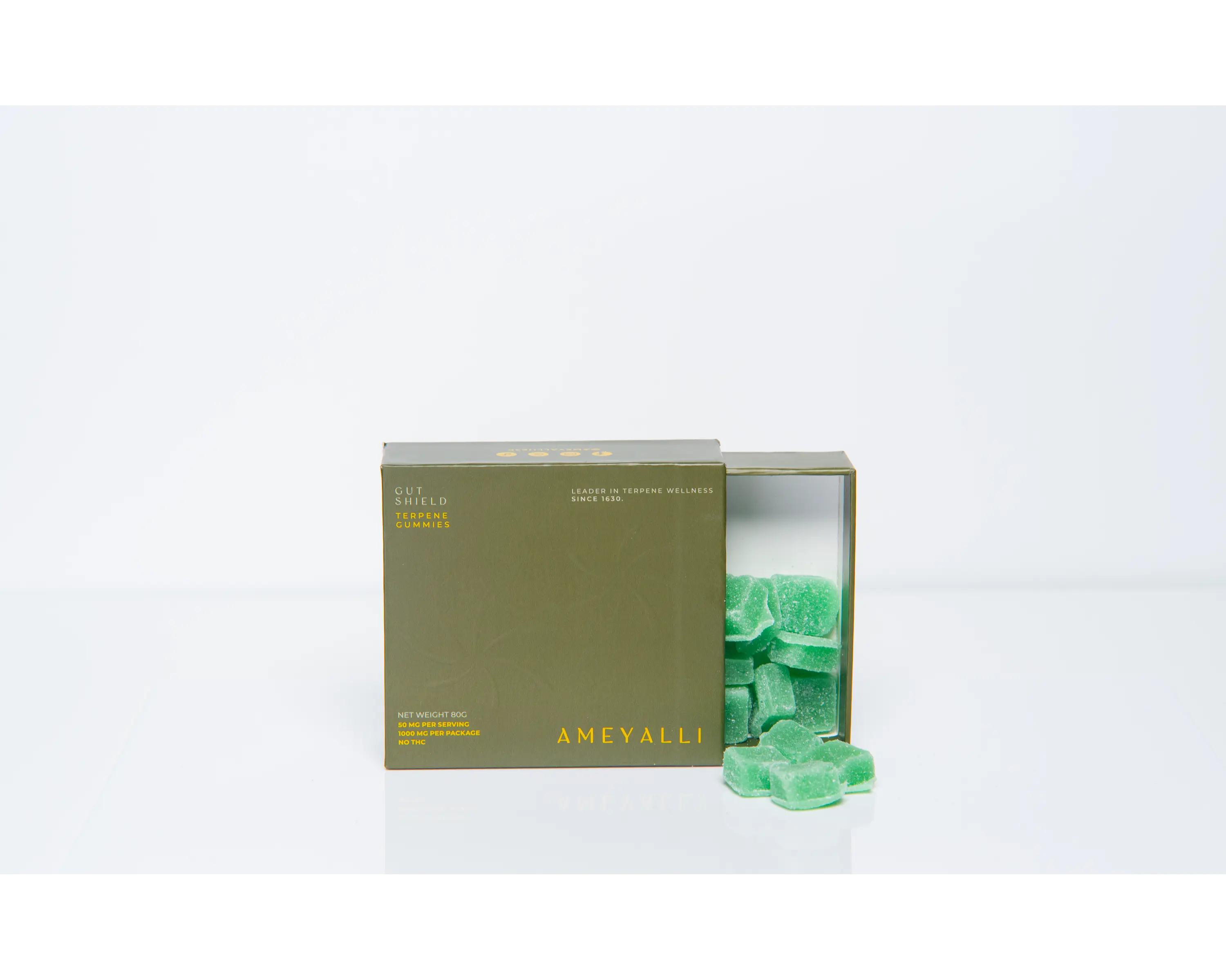 Ameyalli Green – Gut Shield Herbal Wellness Supplement - 20 Pack