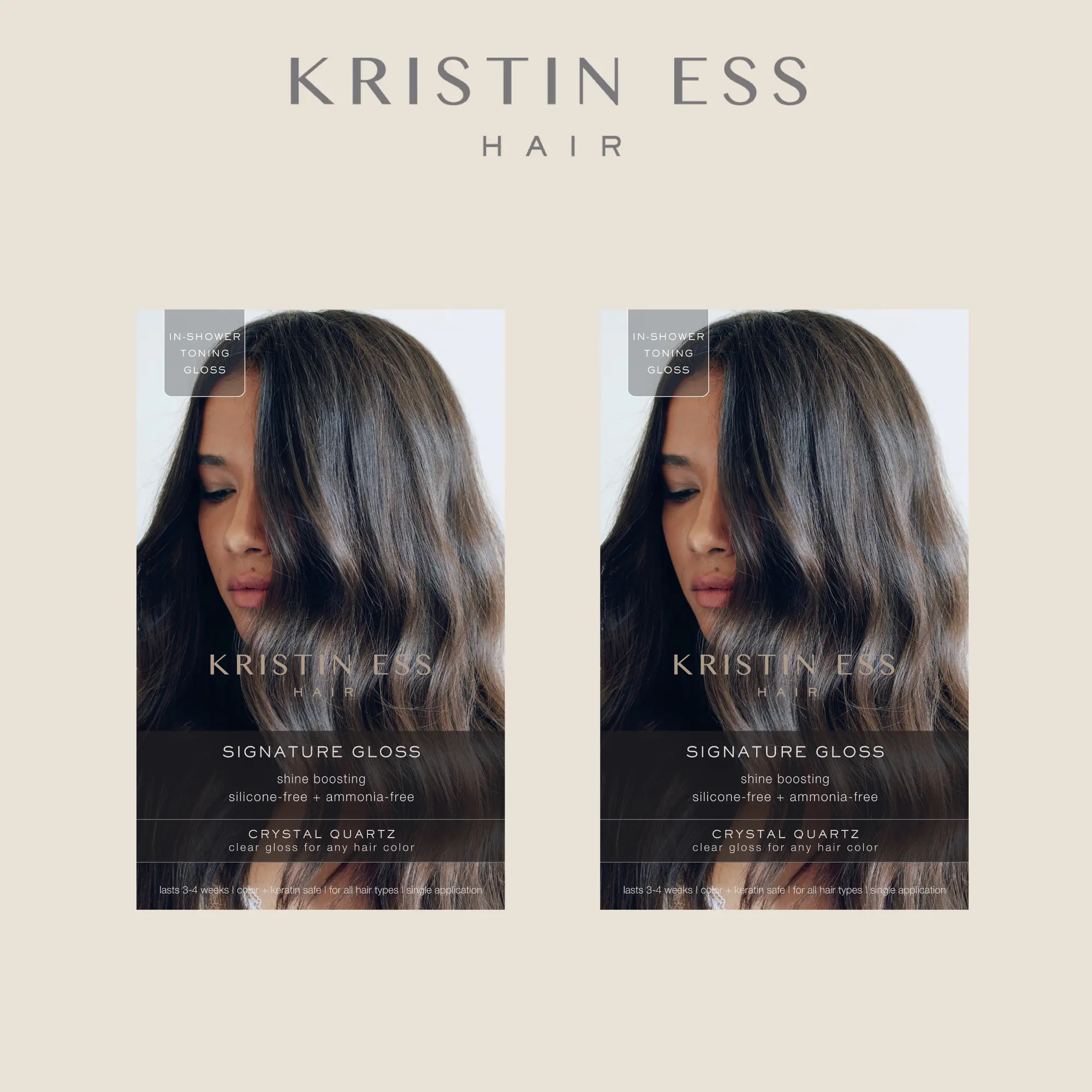 KRISTIN ESS HAIR THE SHINE + SHADE GLOSS DUO