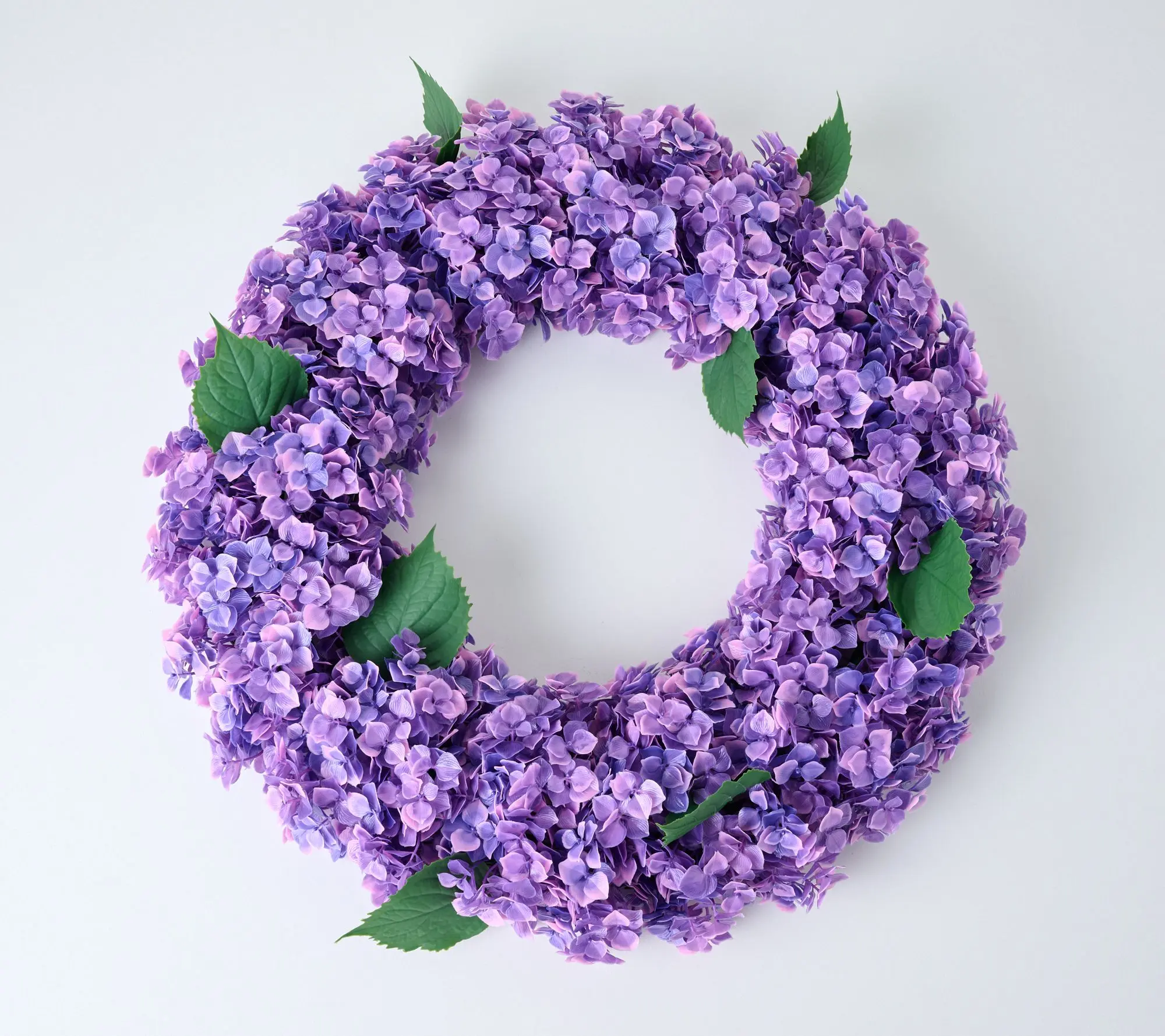 Wicker Park 24" Indoor/Outdoor Faux Hydrangea Wreath Wicker Park 24" Indoor/Outdoor Faux Hydrangea Wreath