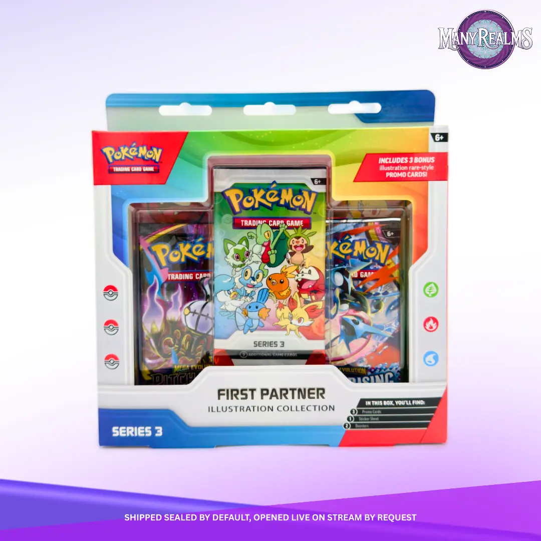 First Partner: Series 3 Illustration Collection Pokemon Box