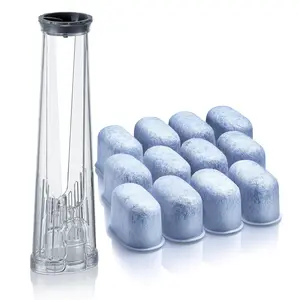 Water Filter Holder and 12 Water Filters for Keurig K-Supreme, K-Slim, K-Express, K-Select, K-Classic, K-Duo Plus, K-Elite, K-Iced, K-Cafe - for Use in All Keurig Brewers with Side-Loaded Reservoir