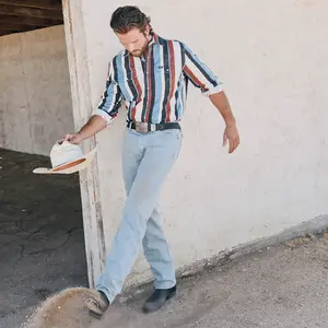 Men's Wrangler® Cowboy Cut® Original Fit Jean - Bleach Men's Wrangler® Cowboy Cut® Original Fit Jean - Bleach