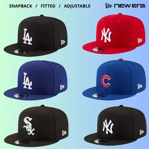 MLB New Era NY Yankees LA Dodgers Hat – 59FIFTY 9FORTY Adjustable Baseball Cap for Men Women, Retro Vintage Streetwear Accessory, Casual Hip Hop Fashion, Premium Urban Sport Style, Viral TikTok USA 2026 Trend