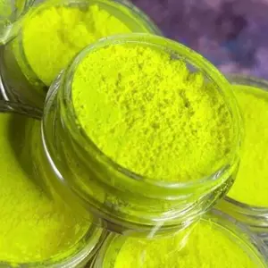 Electric Yellow Neon UV Glow Eyeshadow Pigment | Loose Powder | 5g Single Jar | Long-Lasting Color Pop